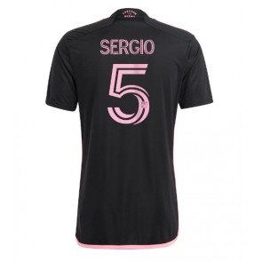 Inter Miami Sergio Busquets #5 Gostujuci Dres 2024-25 Kratak Rukavima